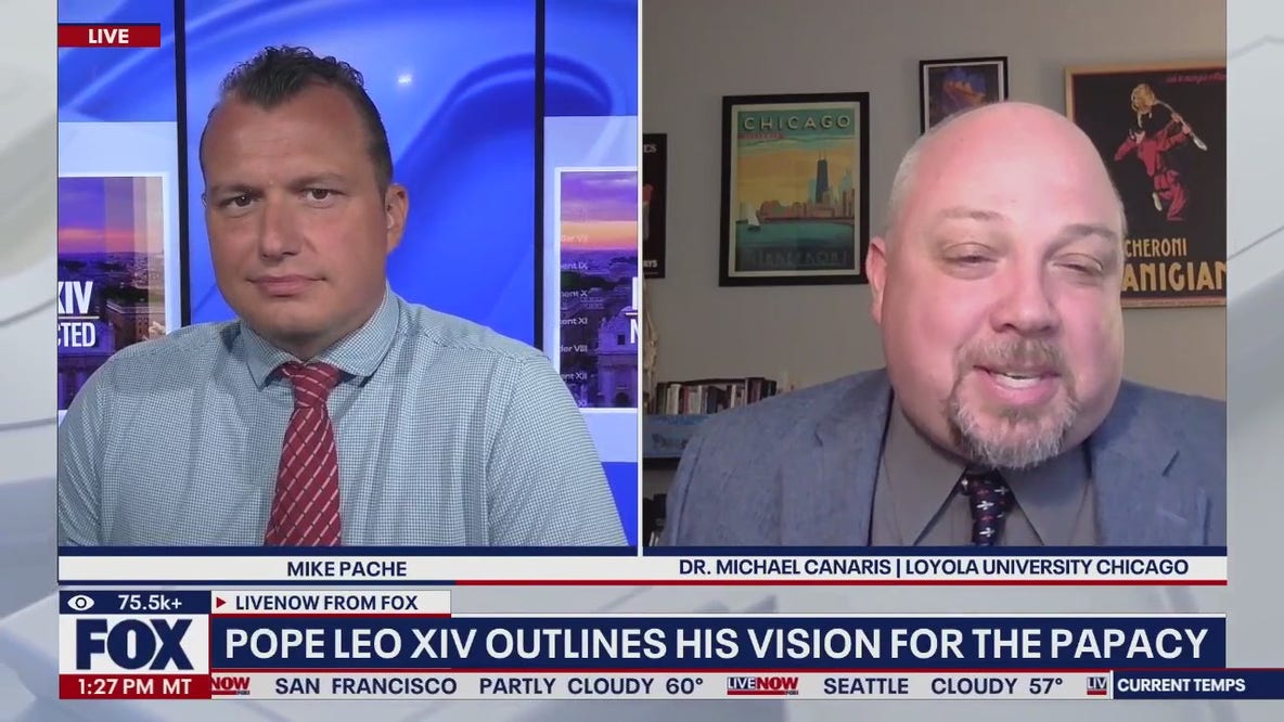Pope Leo XIV outlines his vision for the papacy